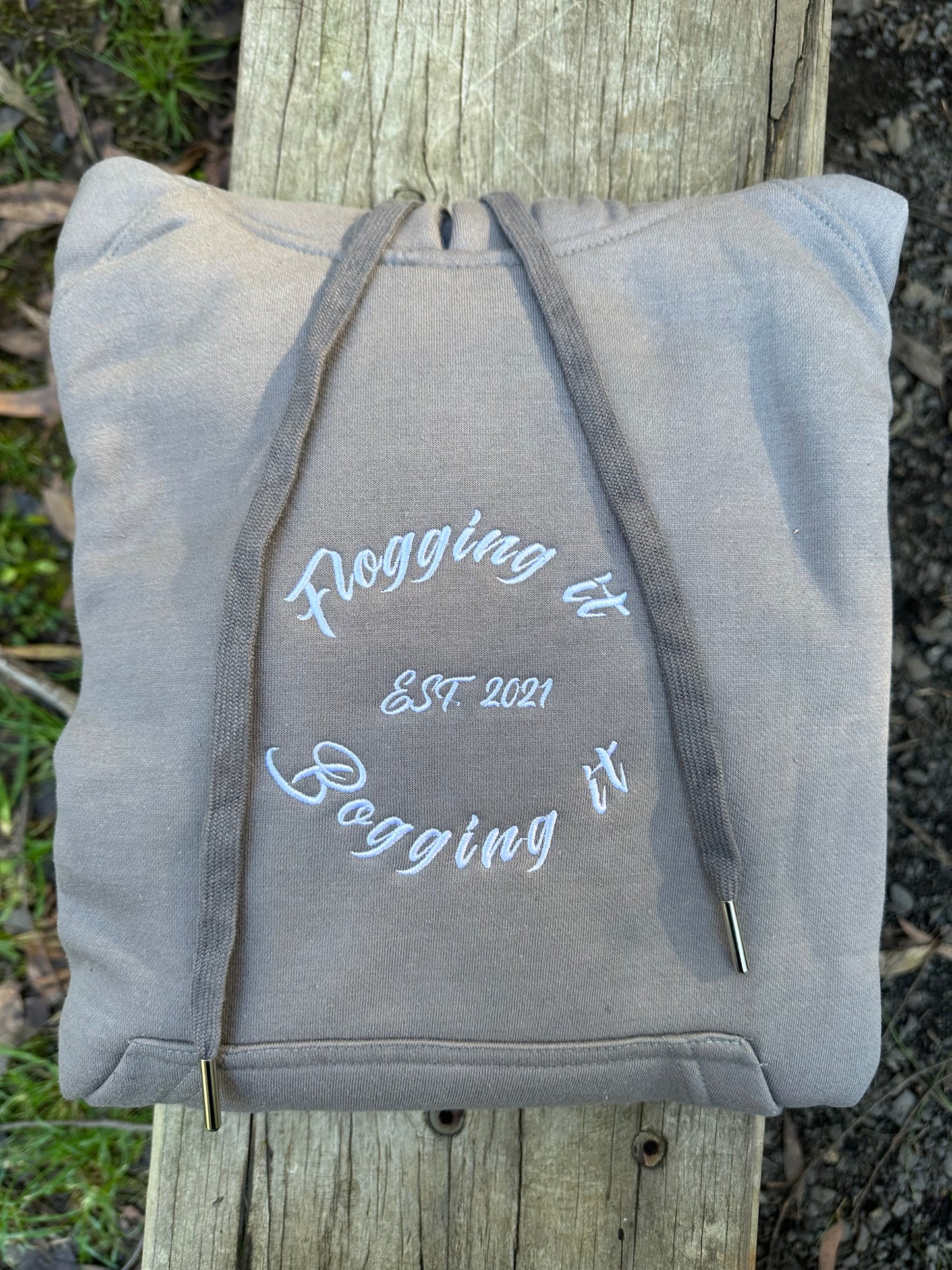 Blue Rag Track Hoodie
